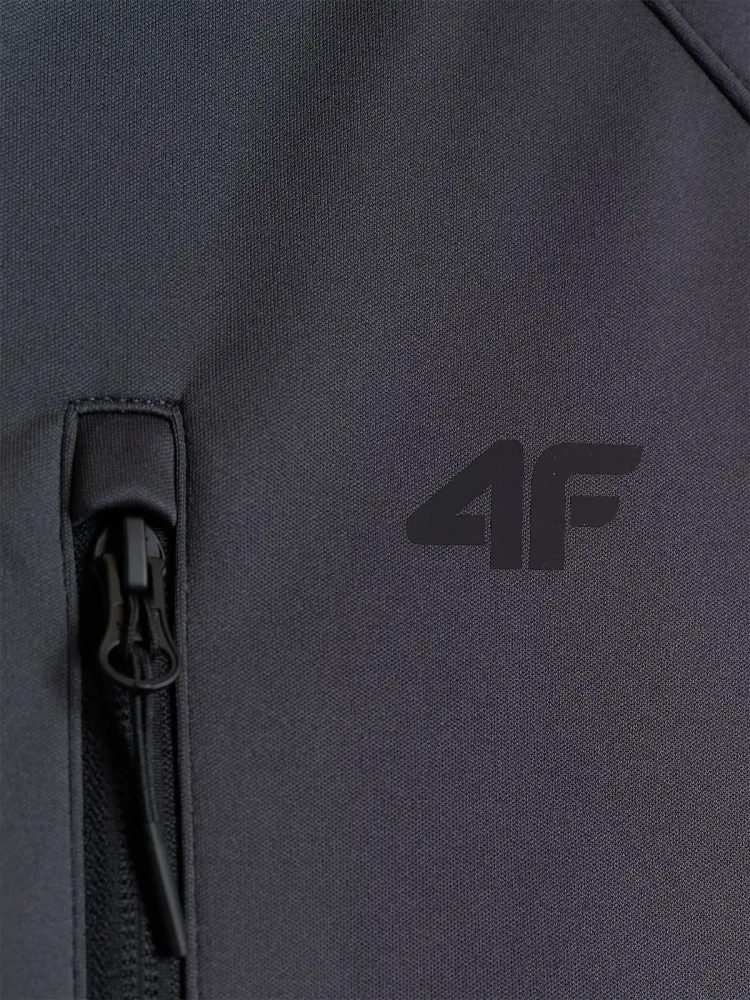 4F Pánská softshellová bunda M 646 s membránou 5000 Anthracite