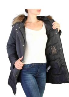 Yes Zee O054 dámský kabát šedý XL