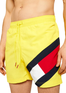 Tommy Hilfiger UM0UM02048 pánské šortky žluté L