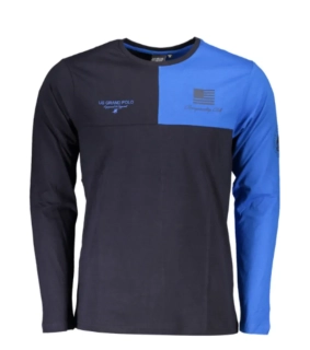 U.S. Grand Polo UST-651 pánské tričko modré