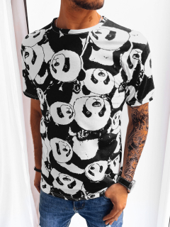 Bless RX5129 pánské triko bílá/černá M