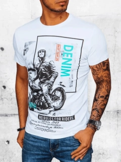 Daniel & Jones RX5058 pánské triko bílé