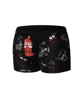 Cornette Rubber 280/221 Boxer černé