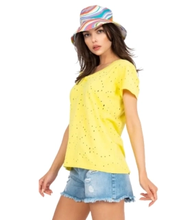 Fancy 166492 dámské tričko žluté univerzální