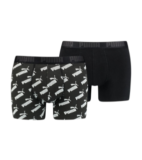 Puma Aop 935054 01 Boxer 2 Pack černé