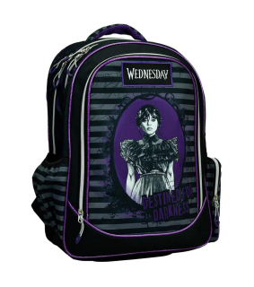 Disney Wednesday GIM31620031 backpack černý 30l