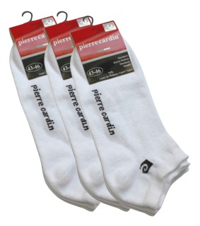 Pierre Cardin 748051 Socks 3 Pack bílé