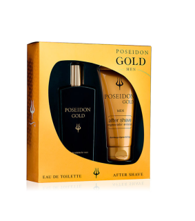 Poseidon Gold pánská sada EDT 100 ml + A/S 100 ml