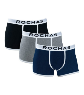 Rochas 8290-813 Boxer 3 PACK Multicolor XL