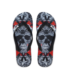 Philipp Plein BRD 90099 žabky Black 42/43