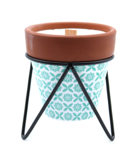 Awm Sójová Aromaterapeutická Zahradní Svíčka - Rozmarýn 210g