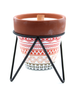 Awm Sójová Aromaterapeutická Zahradní Svíčka - Máta 210g