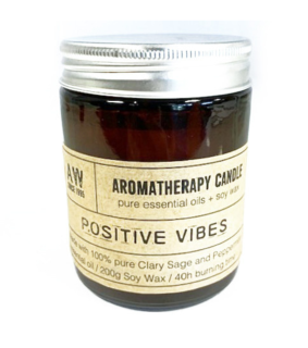 Awm Aromaterapeutická Sójová Svíčka - Pozitivní Vibrace 200g