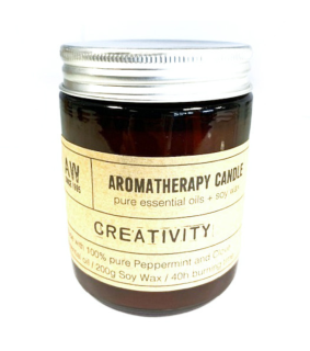 Awm Aromaterapeutická Sójová Svíčka - Kreativita 200g