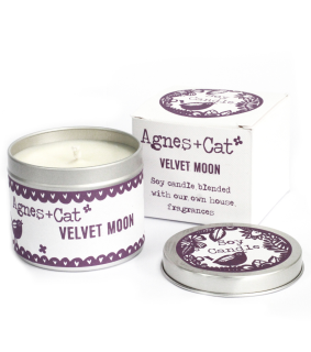 Awm Svíčka v Plechovce - Dárkové Balení - Sametový Měsíc 200g