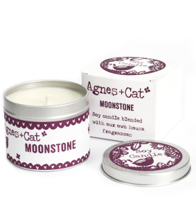 Awm Svíčka v Plechovce - Dárkové Balení - Měsíční Kámen 200g