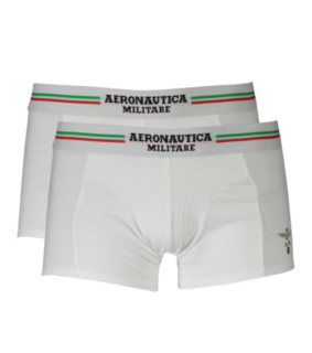 Aeronautica Militare SCOBX001J508 Boxer 2 PACK bílé