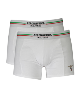 Aeronautica Militare SCOBX002J508 Boxer 2 PACK bílé