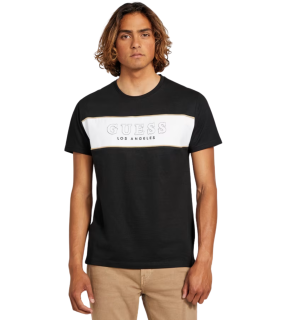 Guess Damiano X3VP18KBZ10 pánské tričko černé