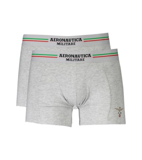 Aeronautica Militare SCOBX001J508 Boxer 2 PACK šedé