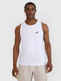 4F pánské tílko 4FWMM00TSLEM126 bílé