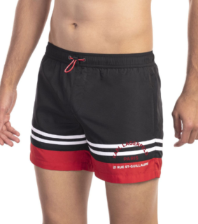 Karl Lagerfeld KL22MBS03 pánské šortky černé