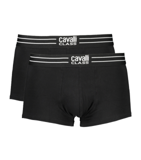 Cavalli Class QXO01JJD003 Boxer 2 Pack černé