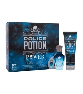 Police Potion Power 2 Piece Gift Set: EDP 30ml - Shower Gel 100ml For Men