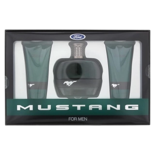 Ford Mustang Green Eau De Toilette For Men 100 ml + Shower Gel 100 ml + After-Shave Balm 100 ml
