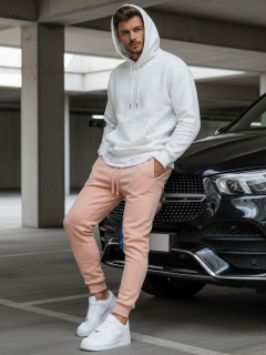 J.Style UX3452 pánské tepláky růžové