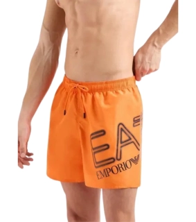 Emporio Armani 902000-4R736 pánské šortky oranžové
