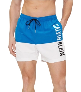 Calvin Klein KM0KM00796 C4X pánské šortky modrá/bílá