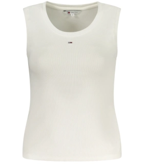Tommy Jeans DW0DW20673 Dámské tílko bílé M