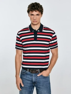 Big Star SEULIR 603 Pánské Polo tričko Red