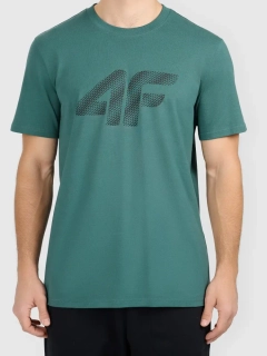 4F pánské tričko 4FWAW26TTSHM3579 Green