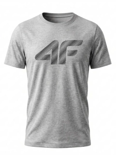 4F pánské tričko 4FWMM00TTSHM3342 Grey