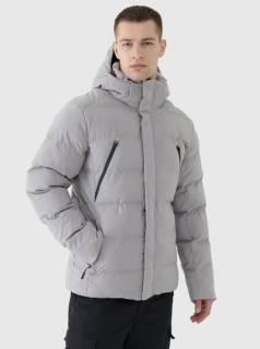 4F Pánská péřová bunda M 512 s membránou 10000 Grey