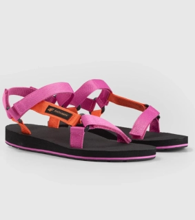 4F F054 Dámské sendvičové sandály Pink