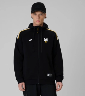 4F x Drift Masters Unisex Mikina regular s kapucí 4FSSS26TSWSU2847 Black