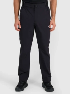 4F Pánské trekingové kalhoty z rychleschnoucí tkaniny 4FWSS26TFTRM1326 Black