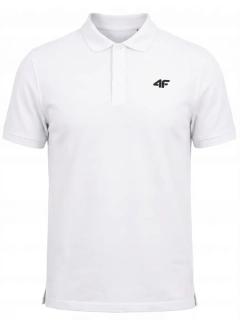 4F SAGO M0770 Pánské Polo tričko 4FWMM00TPTSM0770 White
