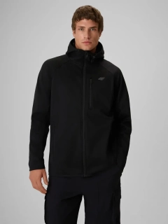 4F Pánská softshellová bunda M 646 s membránou 5000 Black