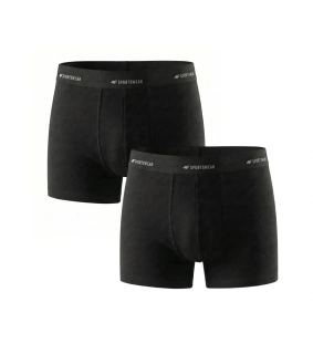 4F 4FWMM00UBXSM080 Boxer 2 Pack Black