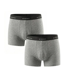 4F 4FWMM00UBXSM080 Boxer 2 Pack Grey