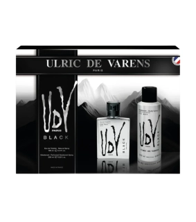 Ulric de Varens Udv Black Men EDT 100 ml + DEO 200 ml
