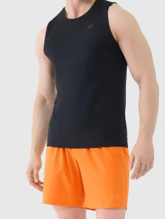 4F pánské rychleschnoucí tréninkové tílko 4FWAW26TFSLM1111 Black