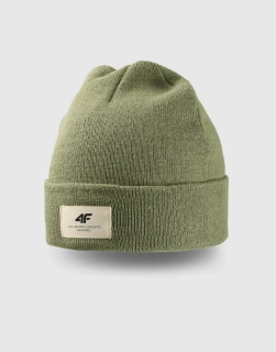 4F zimní čepice unisex 4FWAW24ACAPU431 Green