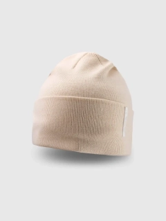 4F Unisex zimní čepice 4FWAW26ACAPU0846 White