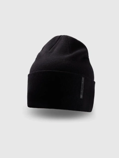 4F Unisex zimní čepice 4FWAW26ACAPU0846 Black