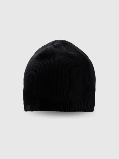 4F Unisex zimní dvouvrstvá čepice 4FWAW26ACAPU0856 Black